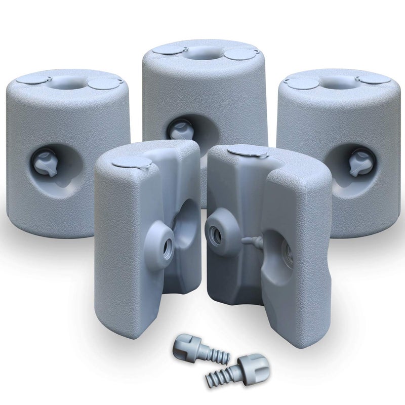 ABCCANOPY Heavy Duty Drum Weights Fill with Water or Sand, 70 LB - Image 3